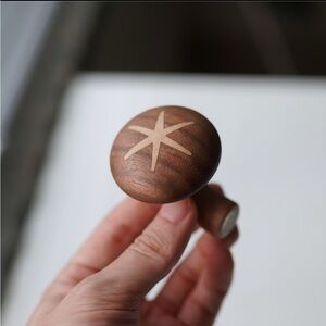 Walnut mashroom Metal Decoration